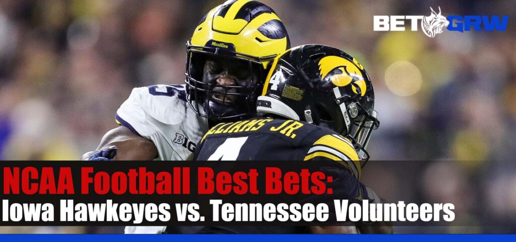 Iowa Hawkeyes vs. Tennessee Volunteers NCAAF Citrus Bowl Betting Picks and Prediction for Monday, January 1, 2024