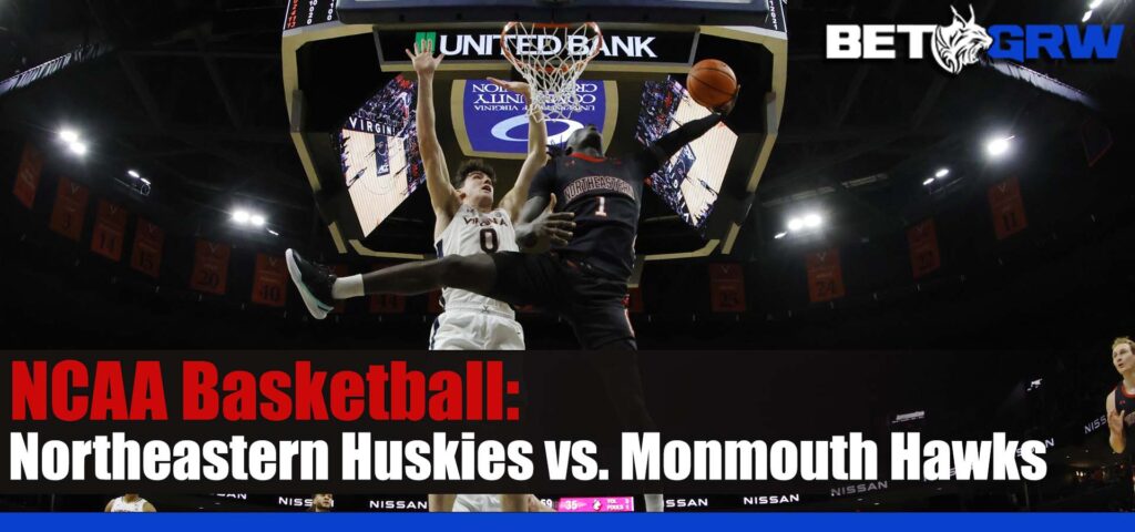 Northeastern Huskies vs. Monmouth Hawks NCAAB Betting Picks and Prediction for Monday, January 8, 2024