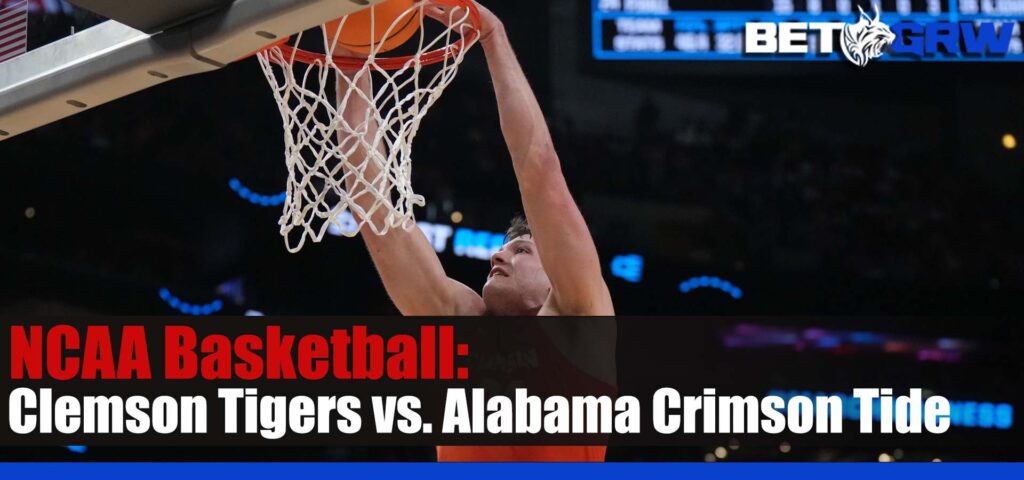 Clemson Tigers vs. Alabama Crimson Tide NCAAB Betting Picks and Prediction for Saturday, March 30, 2024